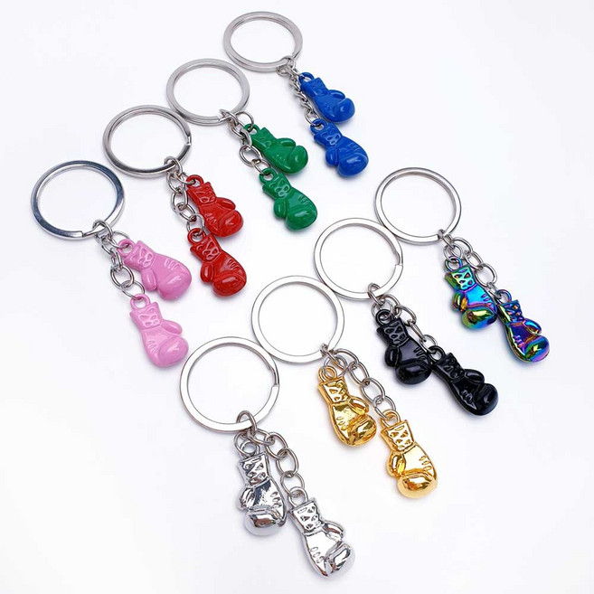 미니 컬러 복싱 글러브 스포츠 키링 악세사리 부자재