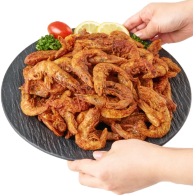 비어앳홈 자연산 단백질 새우튀김, 1개, 300g