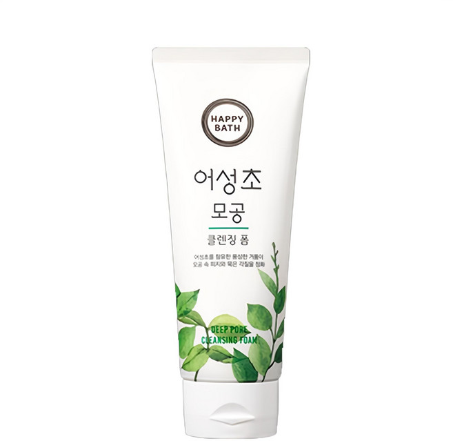 해피바스 어성초 모공 클렌징폼, 200g, 2개