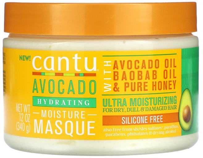 칸투 Cantu 아보카도 하이드레이팅 헤어 마스크 (340g), 1개