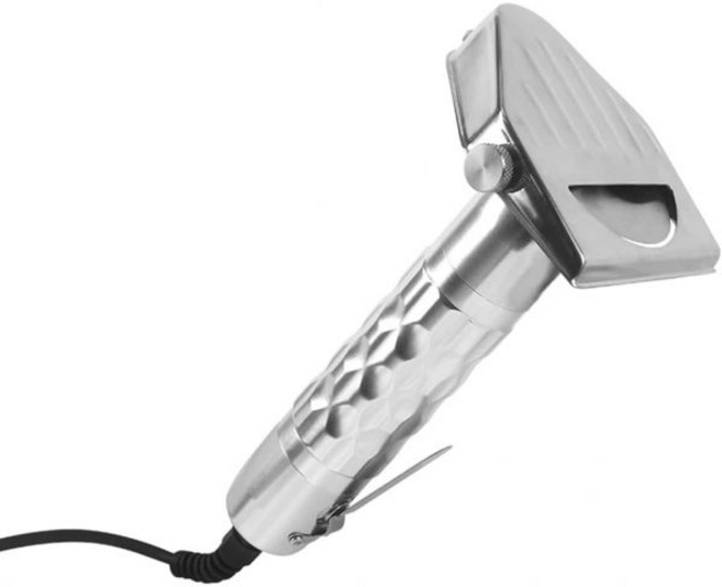 터키 케밥 양고기 절단용 상업용 샤와르마 커터 80W 전기 슬라이서 전문 도너 나이프 홀더 0~6mm 두께 조절 가능 튀르키예, 1개