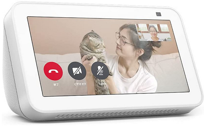 Echo Show5 에코쇼5 스마트 디스플레이 그레이셔 화이트, 1개