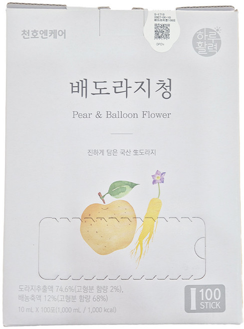 천호엔케어 배도라지청, 1