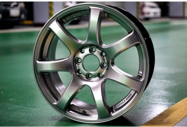 FK 鋁圈 YH01 黑底高亮銀, 1個