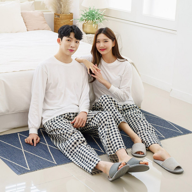 빅사이즈_주머니 파자마 특면40수