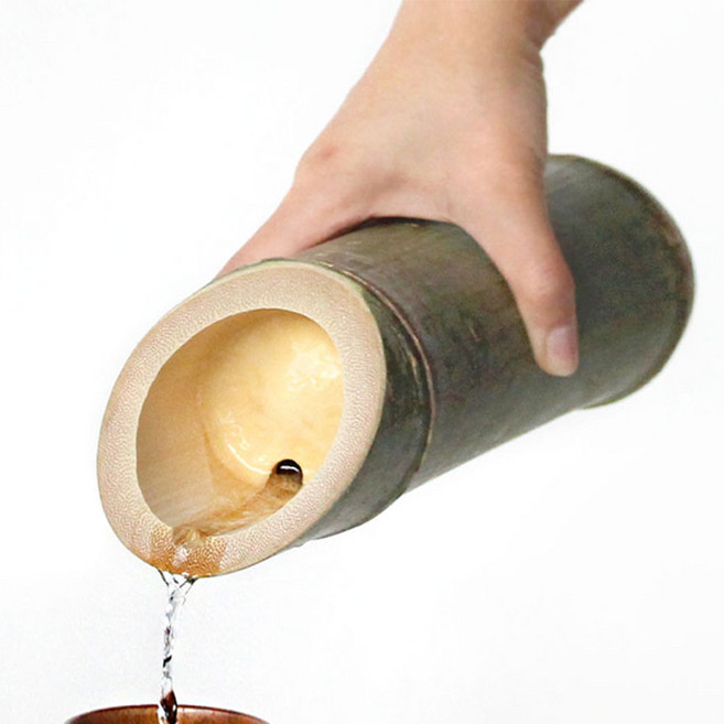 담양 대나무 술통 ( 대통주통 죽통 감성 캠핑 소품 집들이선물 홈포차 꾸미기 독특한 술잔 이자카야 일식당 인테리어 장식 ), 1개