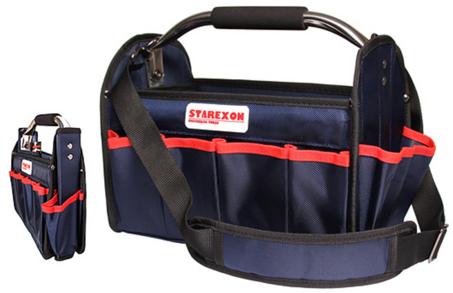 스타렉슨 공구가방 TB-1320 방수코팅 공구함 폴더타입, 1개