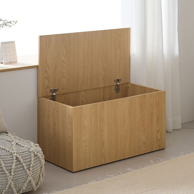 몬트디자인 담소 800 수납 벤치 의자 낮은수납장 4colors, 내추럴