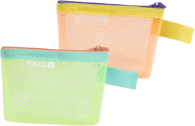 모노위브 매쉬 미니 파우치 소지품 정리 수납 파우치 1+1