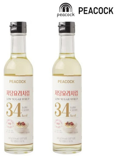 피코크 저당요리시럽, 2개