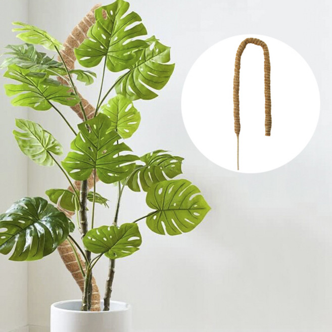 구부러지는 슬림 수태봉 몬스테라 넝쿨 식물 화분 리스 지지대 80cm, 1개
