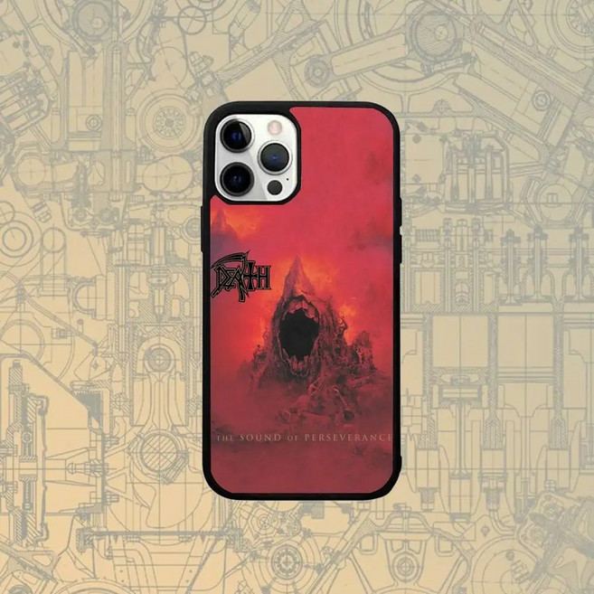 마그네틱용 무선 케이스에 상징적인 데스 밴드, 1개, 24. iPhone16e C. z7
