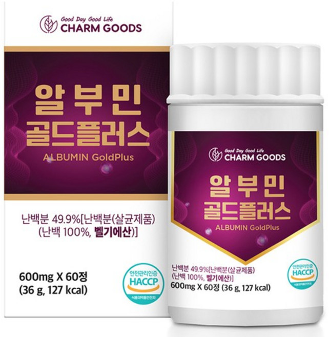알부민 골드플러스 60정 1통, 없음, 1개