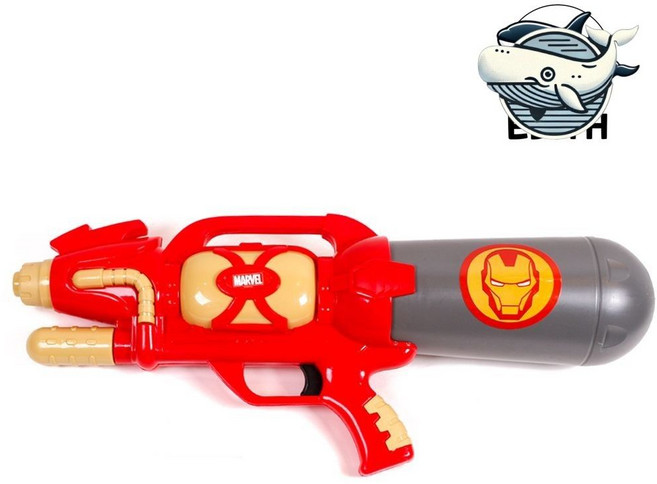 아이언맨 물놀이 대형 워터건 여름 연출 장난감 오션월드물총 wjp*5681Rg, 1개