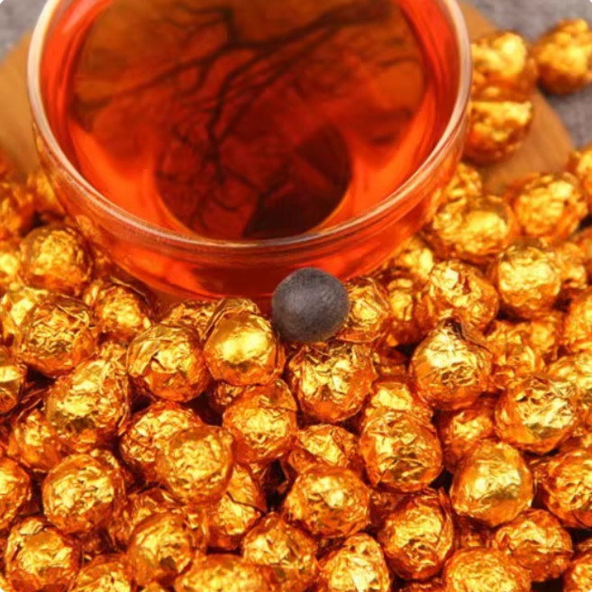 [호화랑] 운남보이차 물에녹여마시는 찌꺼기가없는 운남대엽종쇄청모차 홍운당두보이차고 250g ch269, 1개, 500개입, 500g