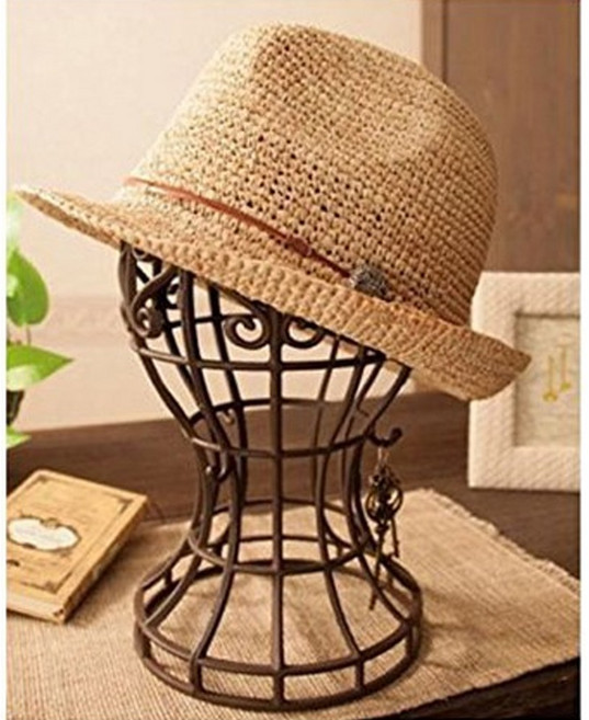 아이디어쇼 다기능 모자 스탠드 다용도 걸이 진열대, 1개, Brown