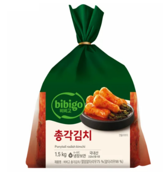 비비고 총각김치 국내산 1.5kg, 1개