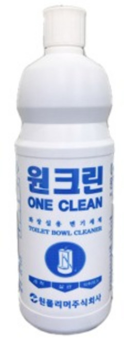 원크린 1L 화장실 변기세제 욕실 타일 물때 찌든때 제거