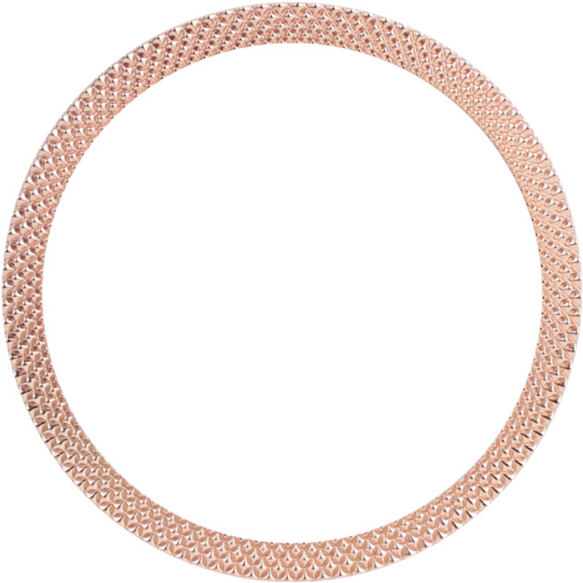 더조은셀러 갤럭시 워치 호환 다이아 메탈 베젤링 커버, 브론즈, 1개