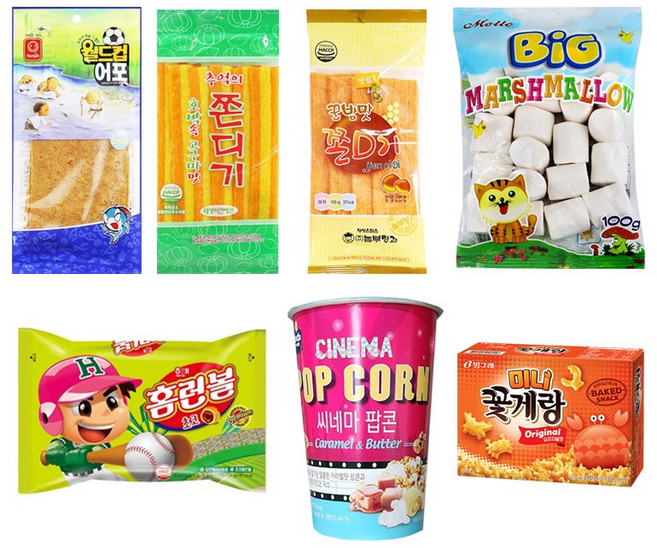 [냠냠상회] 캠핑 간식 메뉴 7종, 1개
