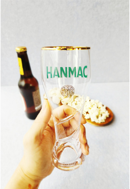 에스트렐라 맥주잔 330ml 수입맥주 예쁜컵 호프잔 홈바 집들이선물, 1개