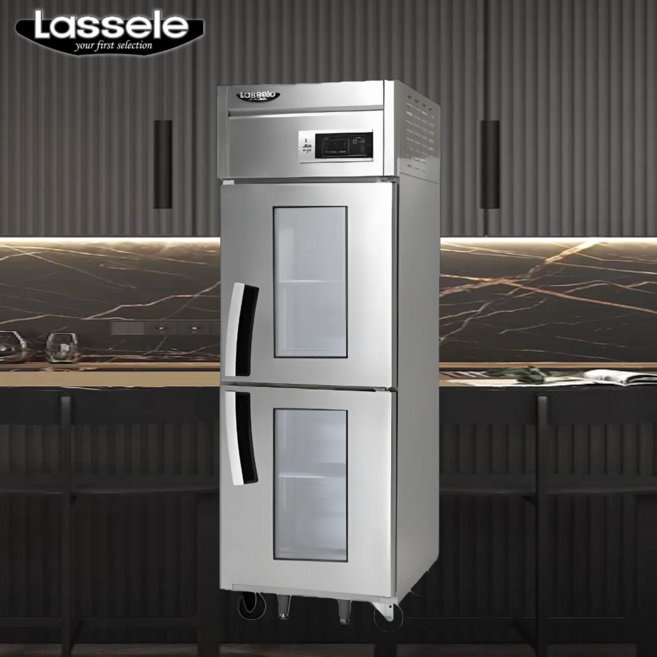 라셀르 25박스냉장고 유리문 간냉식 성에안끼는 영업용 상업 식당 600L LS-525R, 수도권외 지역
