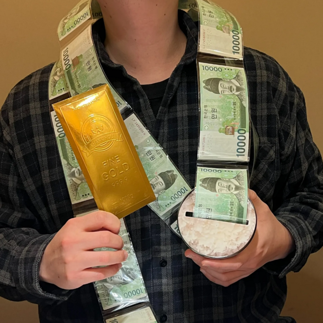 365잇템 반전공기밥 부모님 용돈이벤트 용돈박스, 1세트, 혼합