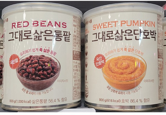 대두식품 그대로 삶은 국산통팥, 1개, 800g