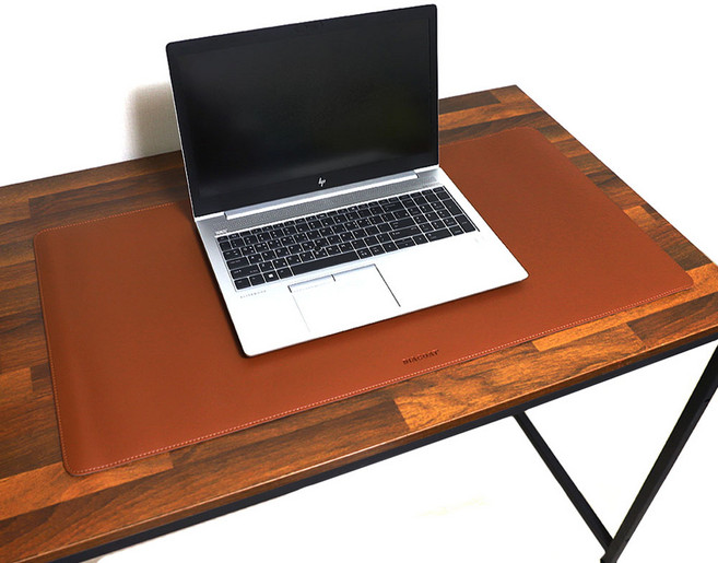 다이아코트 와이드가죽 데스크매트, 브라운