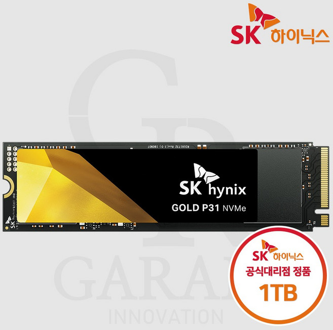 SK하이닉스 GOLD P31 NVMe SSD, HFS001TDE9X0733, 1TB