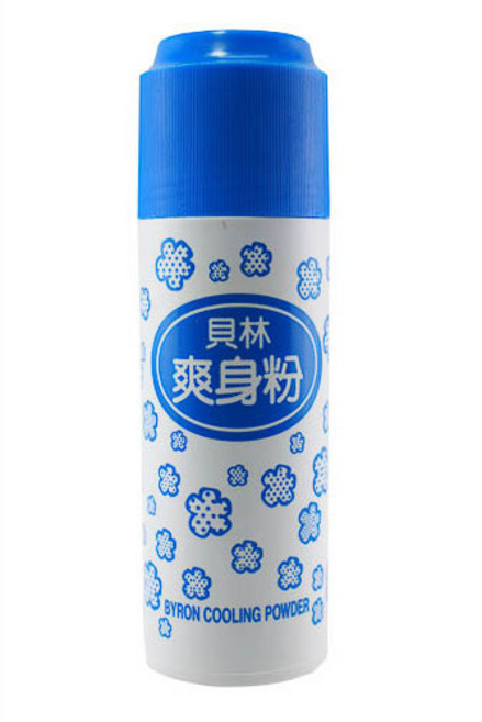 貝林 爽身粉 涼性 180g, 1個, 涼性/藍
