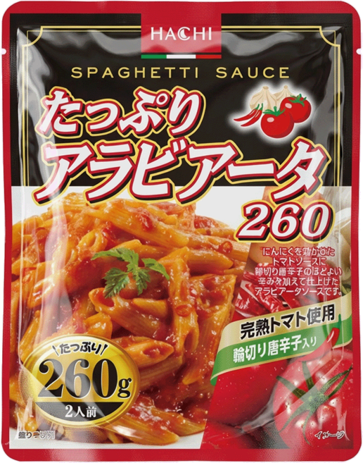 하치 리치 아라비아따 파스타소스 260g, 1개, 260ml
