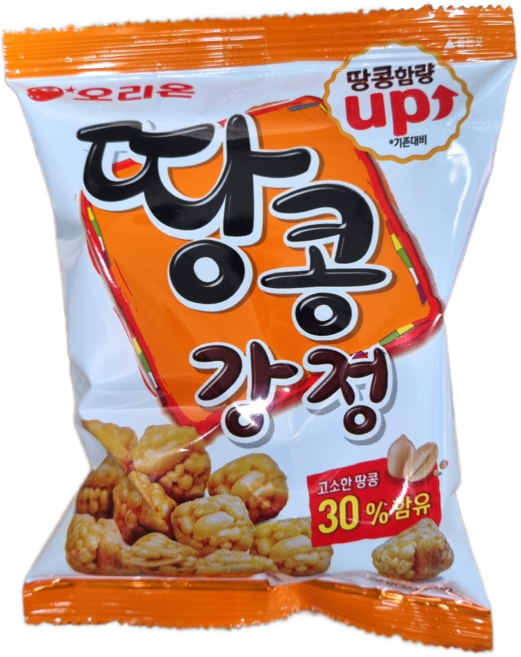 대형마트 오리온 땅콩강정, 80g, 17개