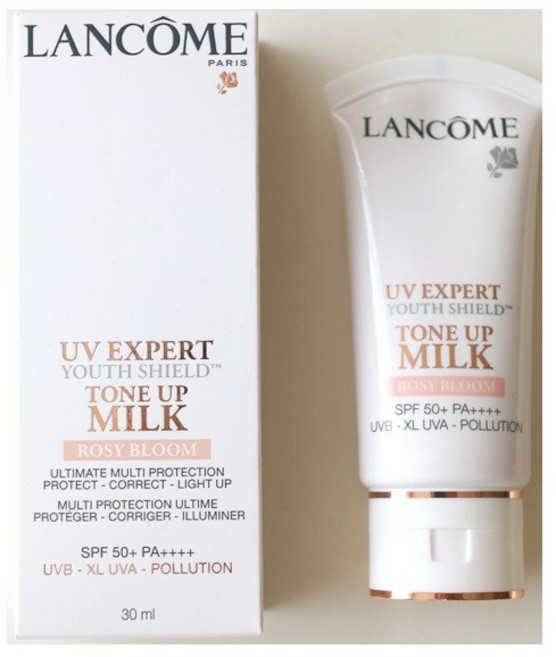 [백화점제품] 랑콤 UV 엑스퍼트 유스 쉴드 톤업 밀크 로지블룸 (SPF50+) 30ml, 1개
