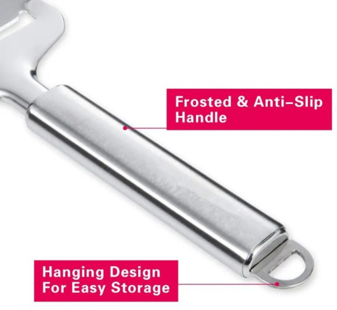 스테인레스 스틸 치즈 슬라이서 헤비 듀티 플레인 커터 나이프 서버 주방 도구, 01 1PC