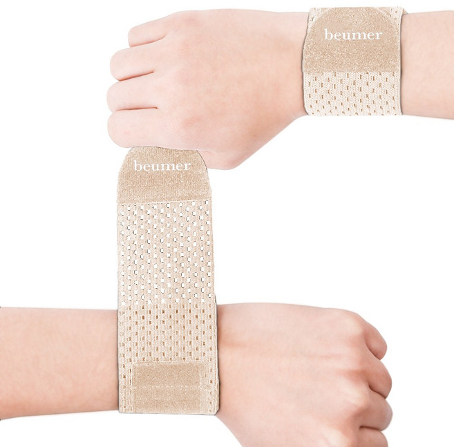 [물리치료사 자문개발] 브메르 1mm 에어핏 손목보호대 베이지, 2개