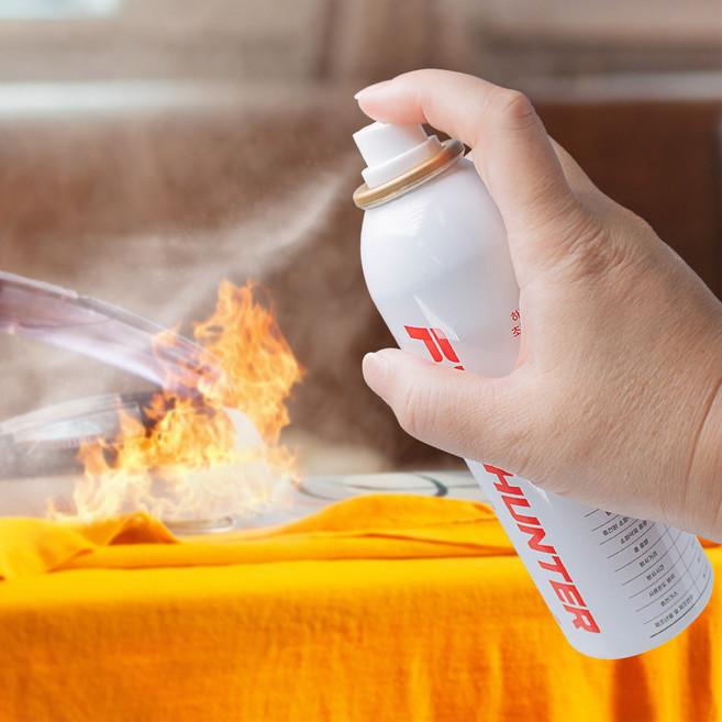 전기화재대응 스프레이소화기 가정캠핑용 초경량소형