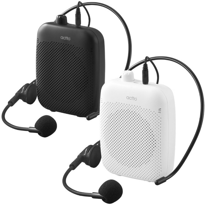 휴대용 미니 강의용 수업용 가이드 헤드 마이크 블루투스 무선 앰프 강사 교사 선생님 추천, 블랙, 1개