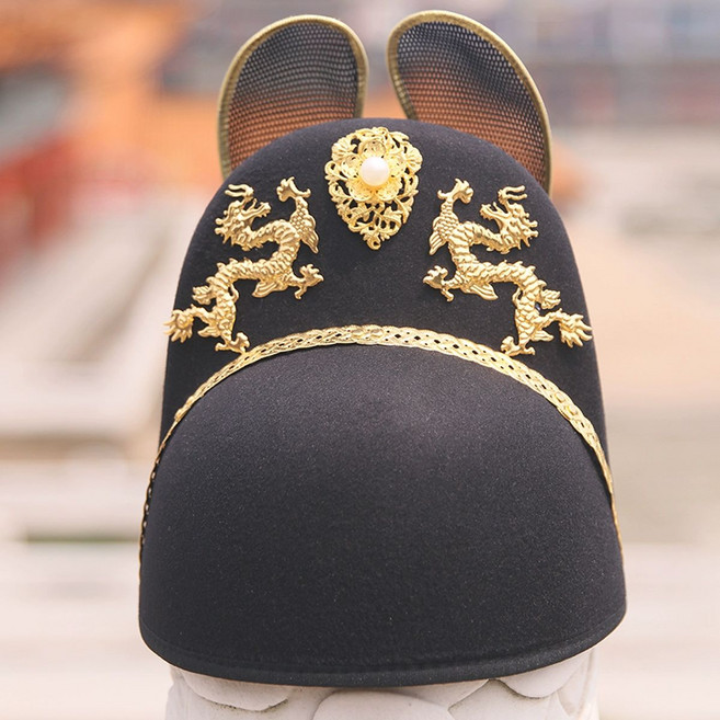 임금모 왕관 연극 코스프레 감투 왕모자 촬영 모자 임금님 왕세자 사극, 블랙(56-60cm), 블랙 56-60cm, 1개