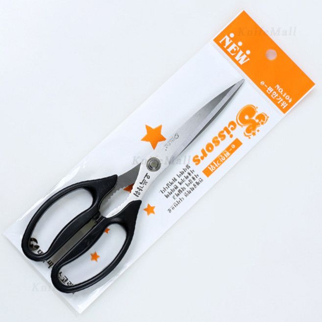 오복가위 No.104 e편한가위 양손용 고기용 주방 조리, 1개