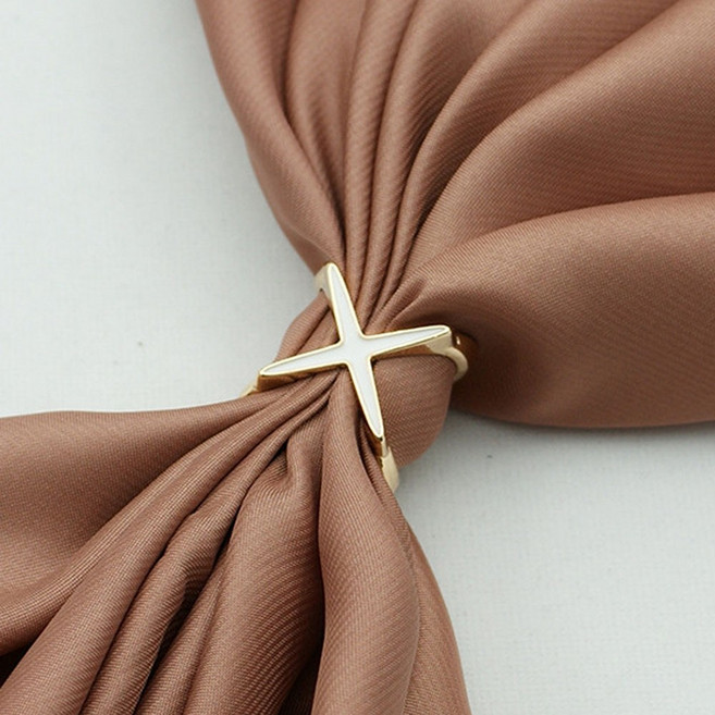 팬시온 엑스 스카프링 심플 스카프 고리 포인트 홀더