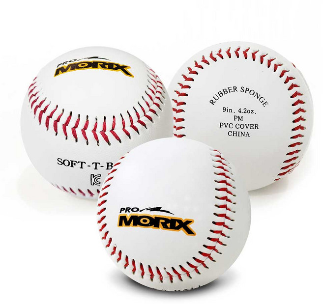 프로모릭스 어린이 유소년 안전 야구공 연식구 소프트 캐치볼 연습용