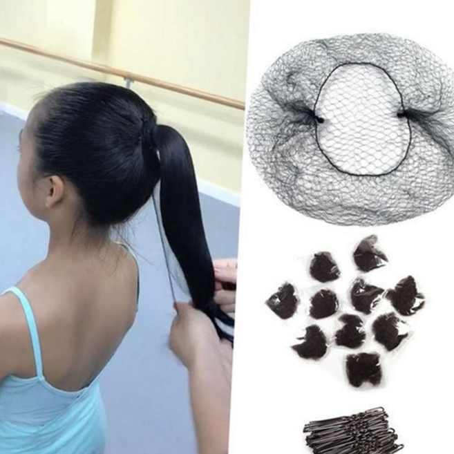 머리망 스타일링망 승무원 쪽머리 헤어망 고정 정리망 미세망 스포츠 가발망 미용 미세 작은 가발 올림