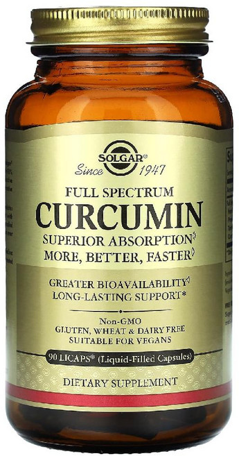 솔가 커큐민 Full Spectrum Curcumin 강황 LiCap 90정, 1개