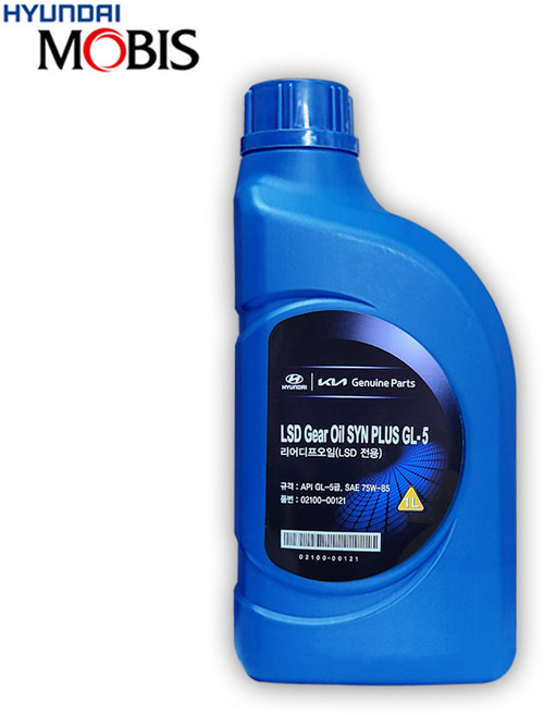 모비스 순정 데후 디퍼런셜 프런트 리어 디프오일 LSD 제네시스 G80 G90 G70 GV80 GV70 스팅어 K9 에쿠스, GL-5 75W 85 LSD전용 1리터