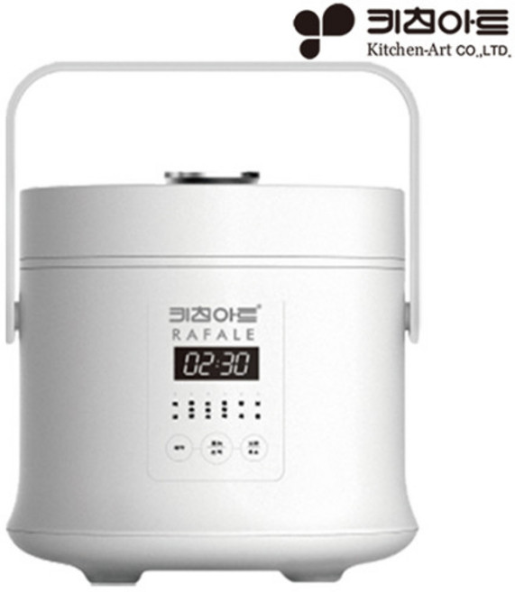 키친아트 전기밥솥 KR-D300BB(화이트) 2~3인용, KR-D300BB, KR-D300BB 화이트