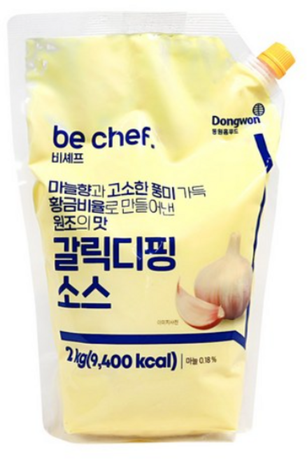 동원홈푸드 갈릭디핑소스2kg, 2kg, 3개