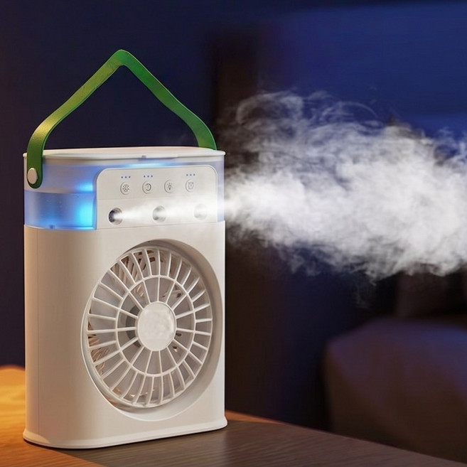 라워스 극강냉방 분리세척가능 휴대용 무선 냉풍기, SWL-403