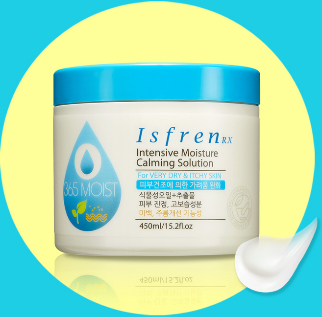 이스프렌 인텐시브 모이스처 카밍 솔루션 바디크림, 450ml, 1개