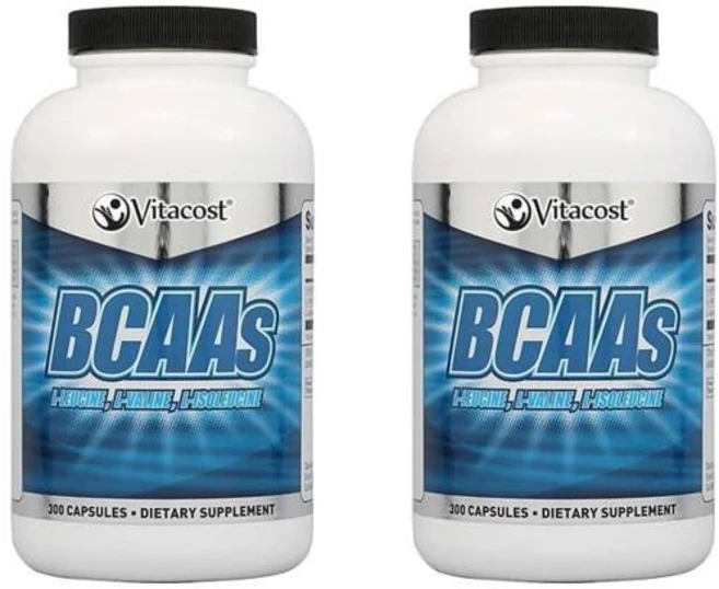 비타코스트 BCAA L-류신 L-발린 L-이소류신 캡슐 300정, 2개 - 쿠팡